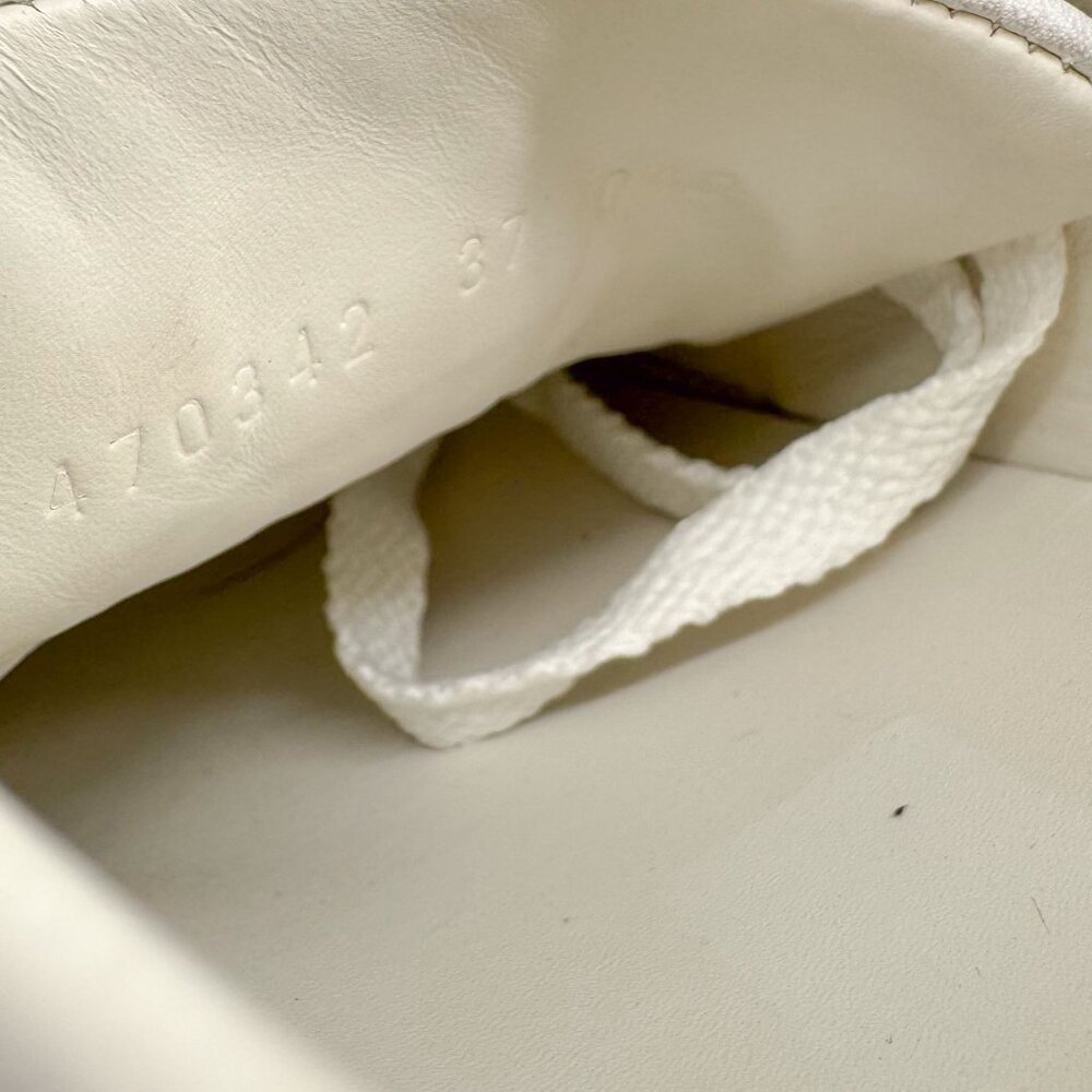 Gucci Blind for Love Ace Sneakers Size 37 US 7 White Removable Patch Low Top - Picture 15 of 16